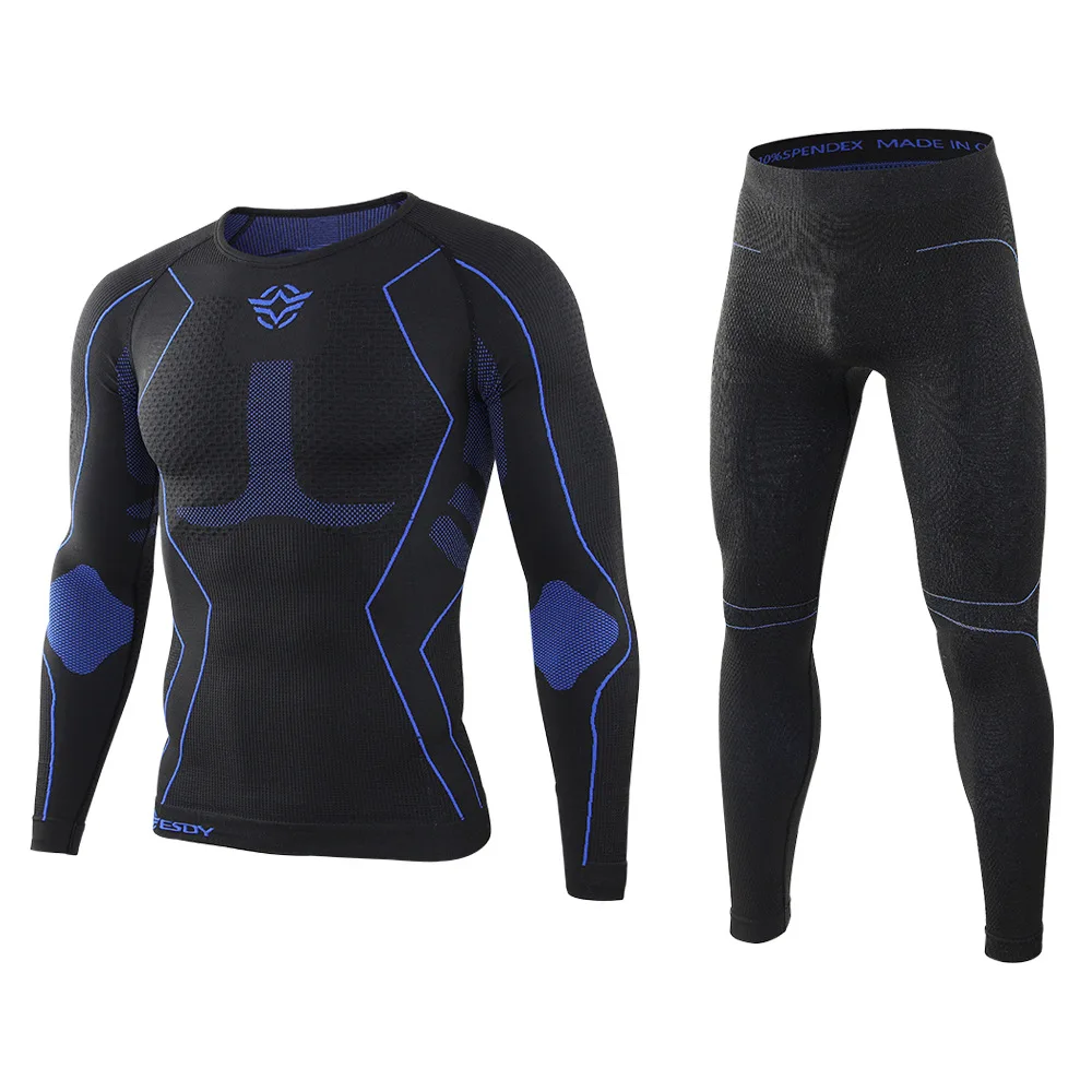 

2022 Winter Men Thermal Underwear Sets Fleece Breathable Tactical Sweat Quick Drying Outdoor Sports Tight Male Thermo Underwear