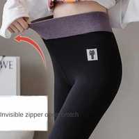 yoga pants womens invisible open crotch leggings womens tight outdoor sex urination convenience pants elastic sport leggings