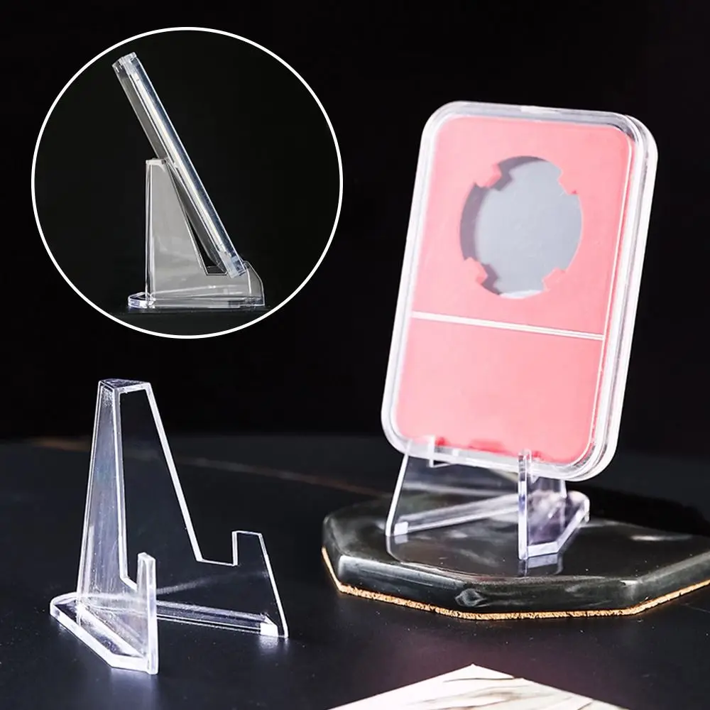 

Акриловый держатель для душевой кабины, стойка для хранения с зажимом, демонстрация монет, держатель для карт, акриловые подставки