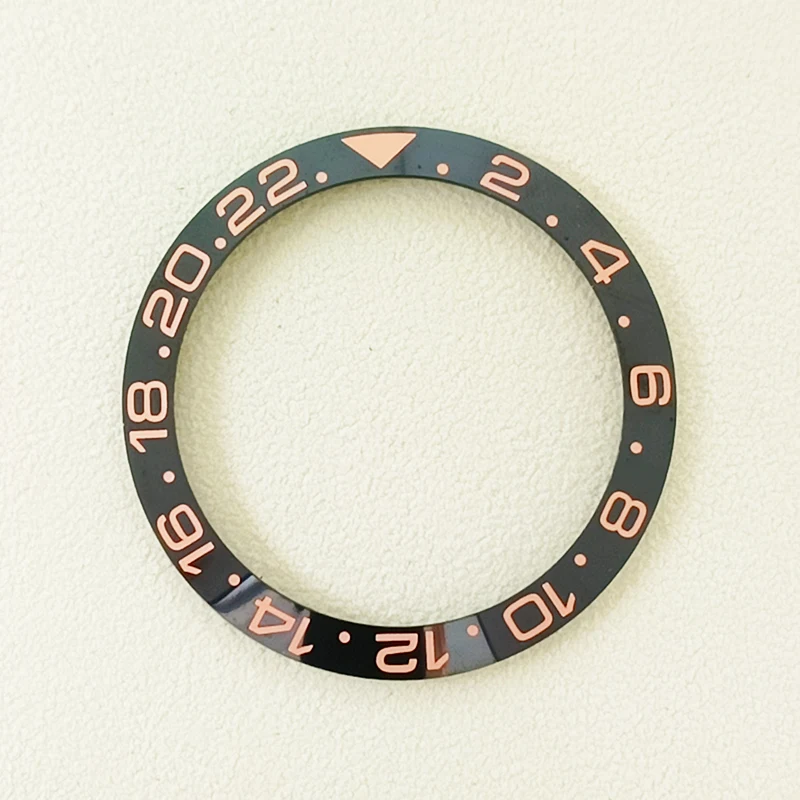 38mm Watch Bezel Ceramic/Aluminum Insert Ring Replace Modified Inserts Inner Diameter 30.5mm Fits 40mm Mens Watches Accessories