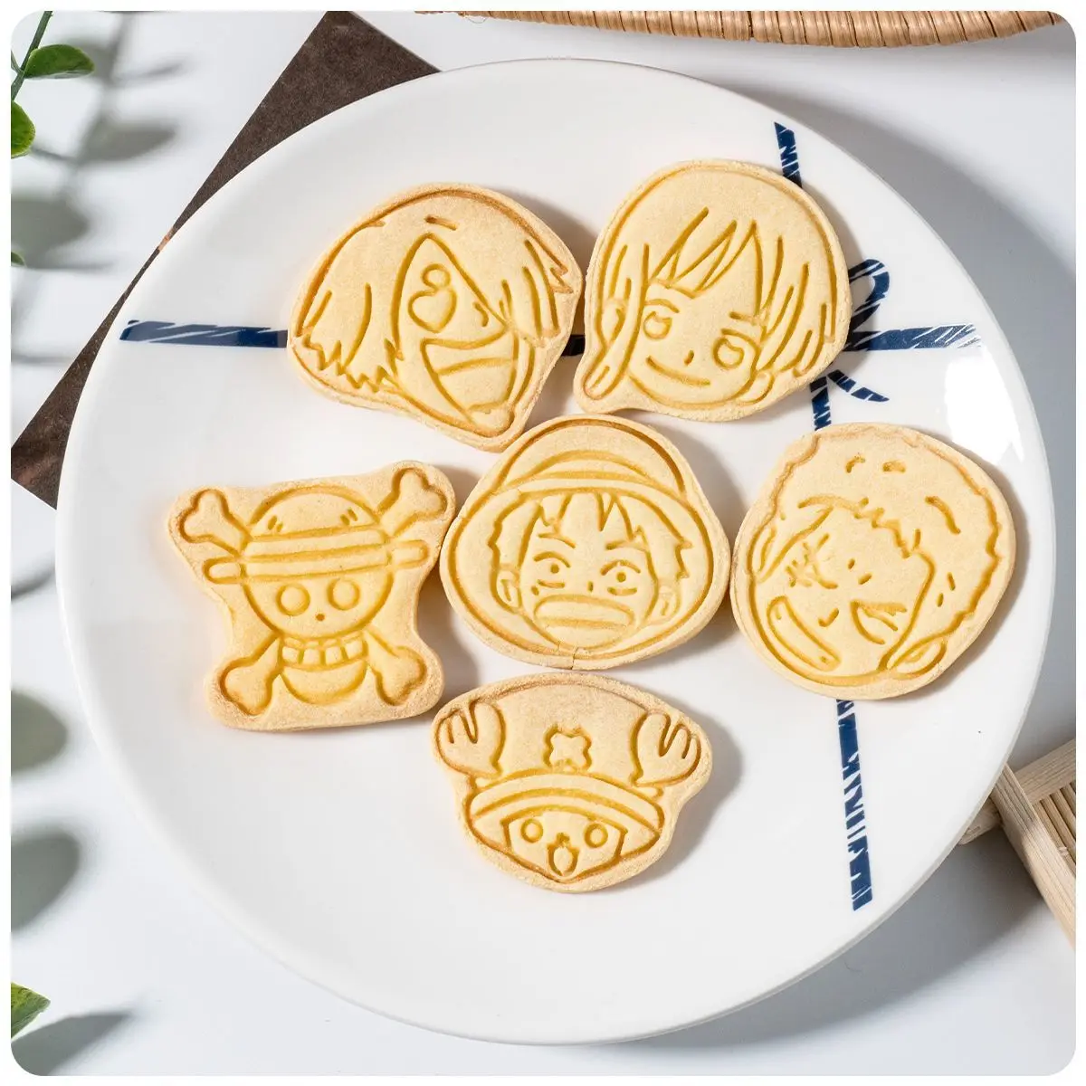 Набор формочек для печенья «Аниме One Piece» с Луффи, Зорро, Усоппом, Санджи. Формочки для печенья и мастики своими руками. Инструмент для выпечки на домашней кухне. Подарок. (art.: 3920dcd8fe980) - 3920dcd8fe980