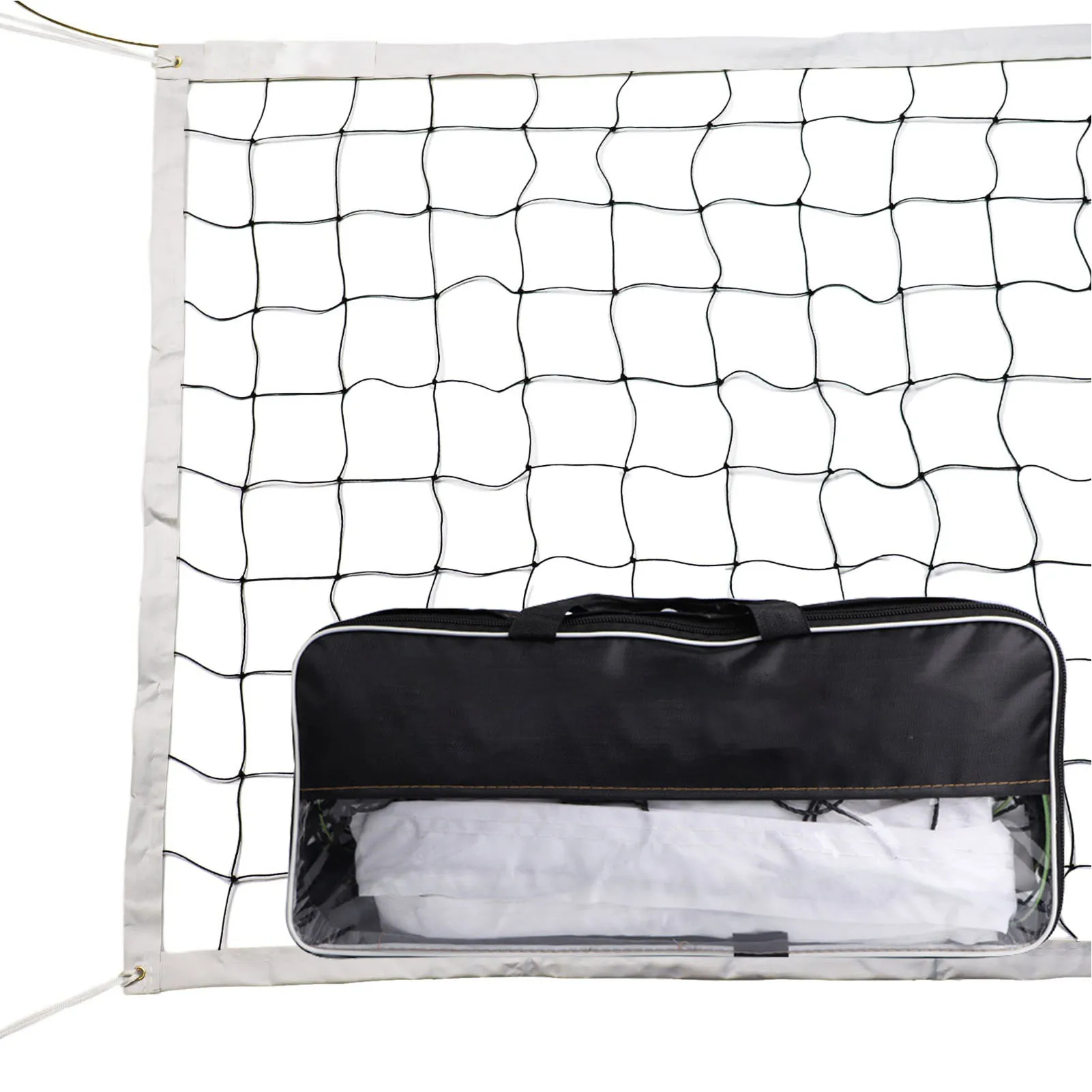 

950x100cm Outdoor Volleyball Net Replacement For Indoor Beach Backyard Volleyball Net High Strength Weatherproof PE Net For