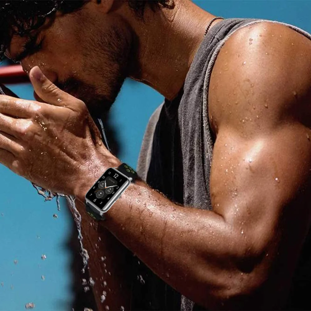 Silicone Strap for HUAWEI watch fit 2 band smartwatch accessories breathable correa Replacement belt HUAWEI watch fit2 strap