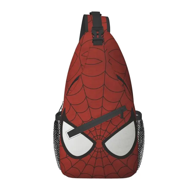 

Personalized Super Hero Spider Sling Bag for Men Fashion Funny Shoulder Crossbody Chest Backpack Travel Hiking Daypack