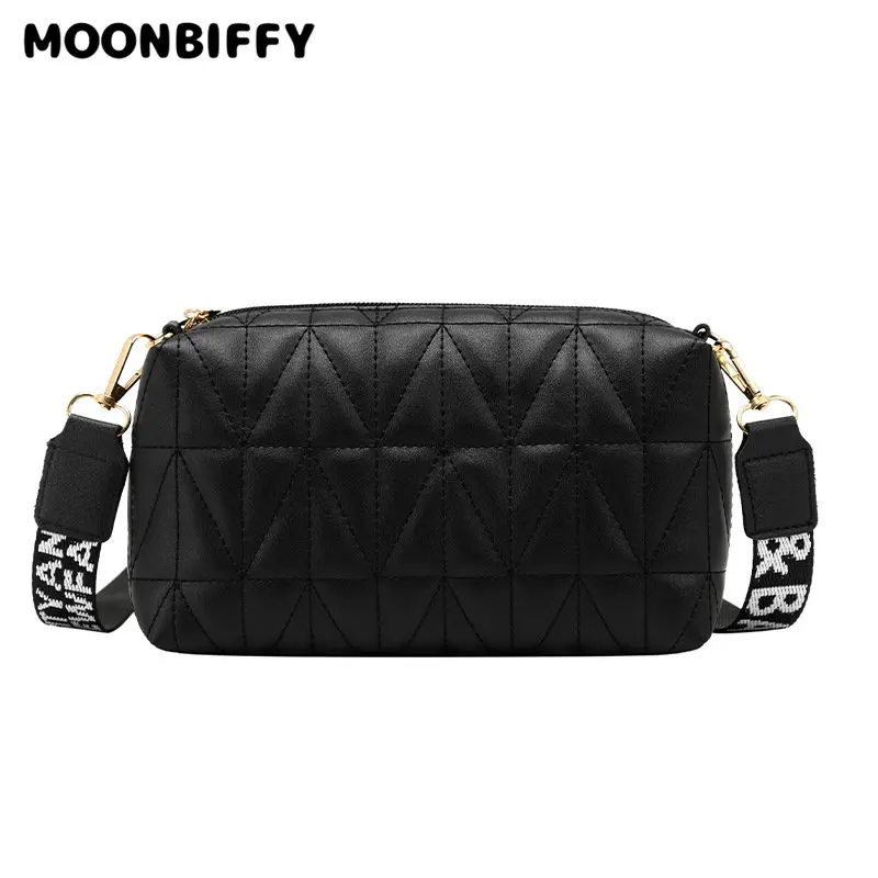 

Luxury Messenger Bag for Women Trend Lingge Embroidery Camera Female Fashion Ladies Shoulder Crossbody Bags Mobile Phone Bag