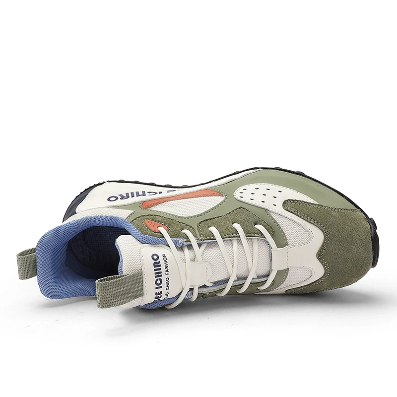 New Golf Sports Shoes Mesh Breathable Sports Walking Shoes Outdoor Lawn Anti Slip Sports Shoes Men's Fashion Golf Sports Shoes