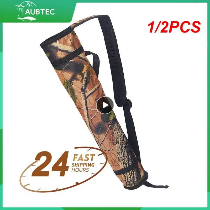 

1/2PCS Archery Quiver Bag Portable Shoulder Bag Bottom Thickening Adjustable Strap for Outdoor Archery Hunting Accessories