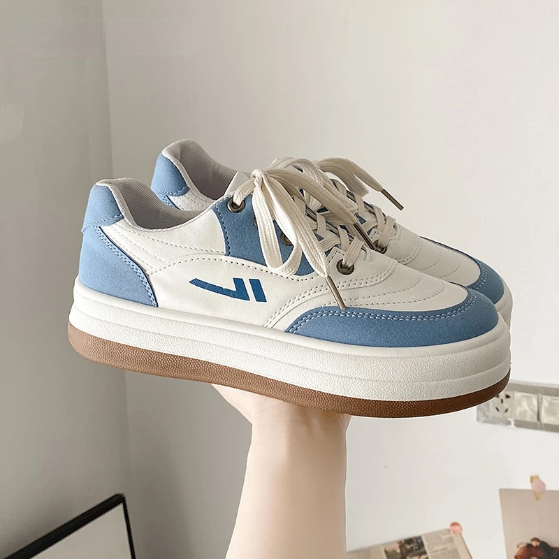 

2022 New Design Women Sneakers Fashion Breathable Non-slip Shoes Women Thick Bottom Sneakers Women Leisure Footwear Women Shoes