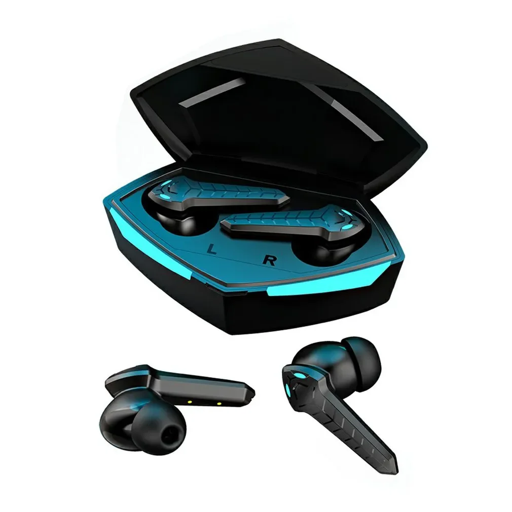 

Earphones P36 Portable Wireless Gaming Headset 5.1 Stereo Earbuds With Microphone Gamer Earphones