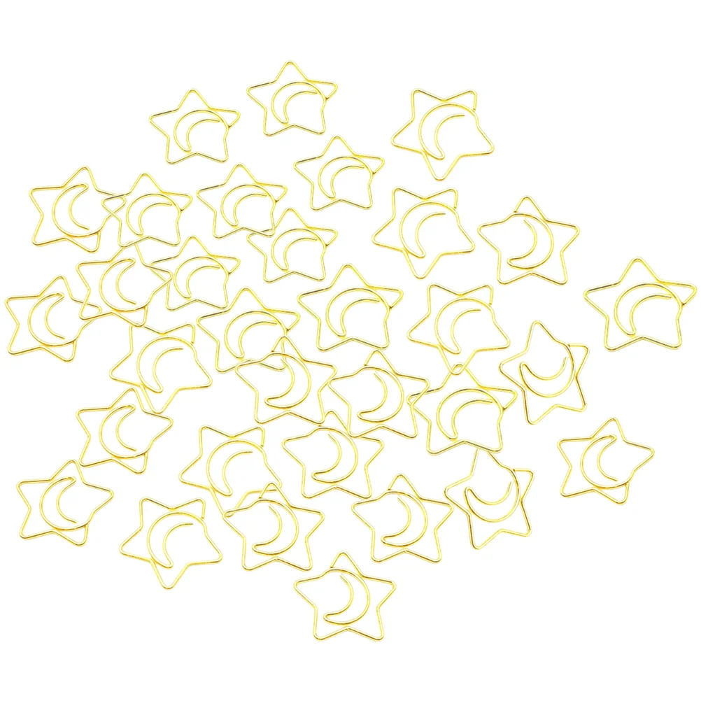 

100Pcs Creative Clips Flexible Clips Home Office Craft Clips Reading Book Marking Clips