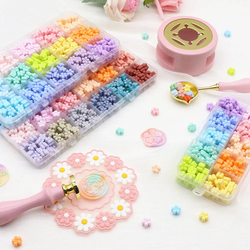 Воск для бусин в стиле ретро цветовая печать свадебного воска Цветовая морских Y15