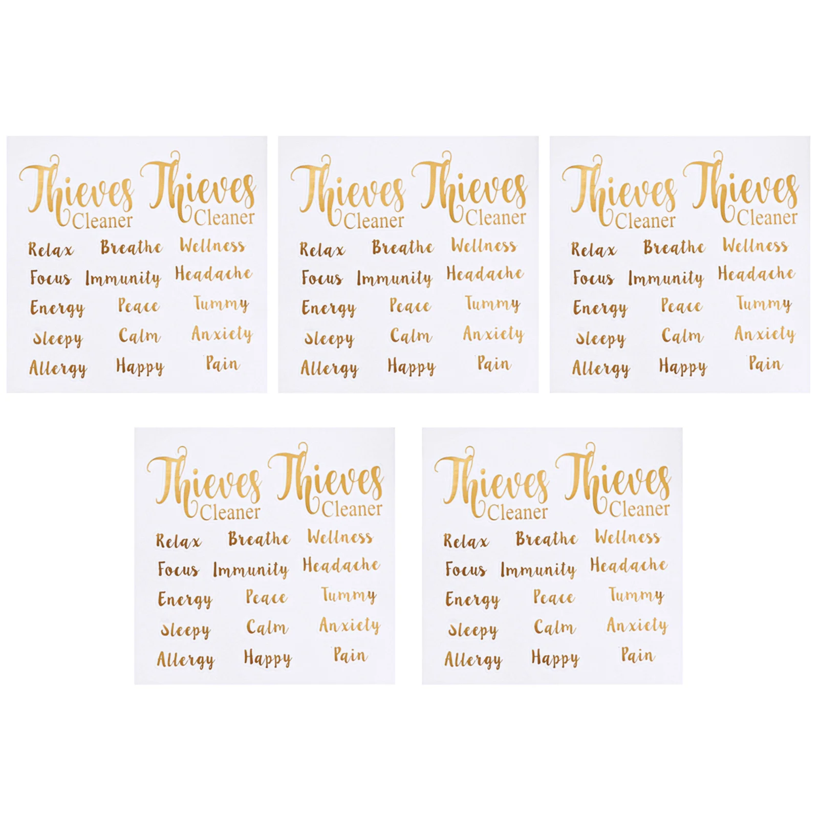 

Bottle Stickers Letter Labels Sticker Oil Label Essentialdecals Sealing Roller Adhesive Decaldiy Golden Sticks Jars Tags Name