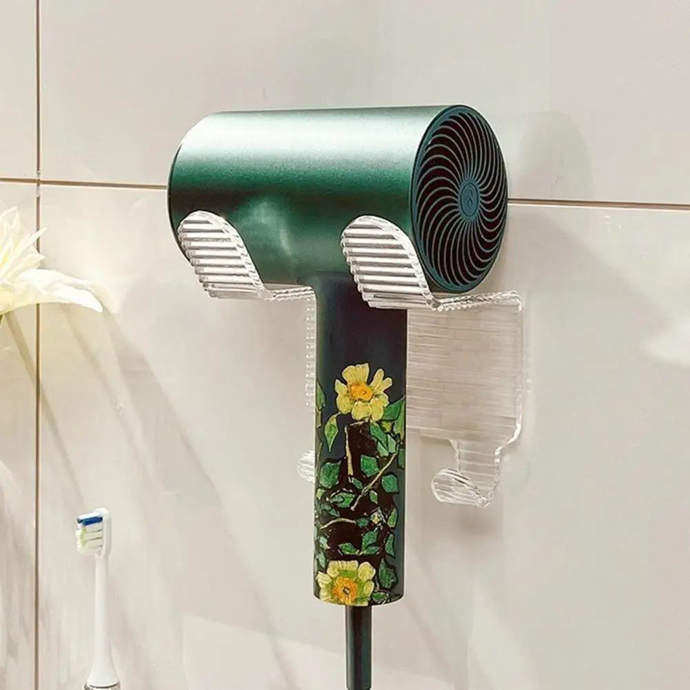 

Hair Dryer Stand Punch-free Home Supplies Bathroom Hair Dryer Storage Holder Hair Dryer Cradle Hair Dryer Storage Rack