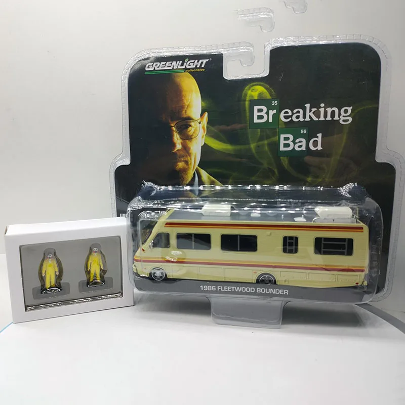 

1:64 масштаб 1986 Fleetwood Bou во все тяжкие литые модели автобусов коллекционная игрушка