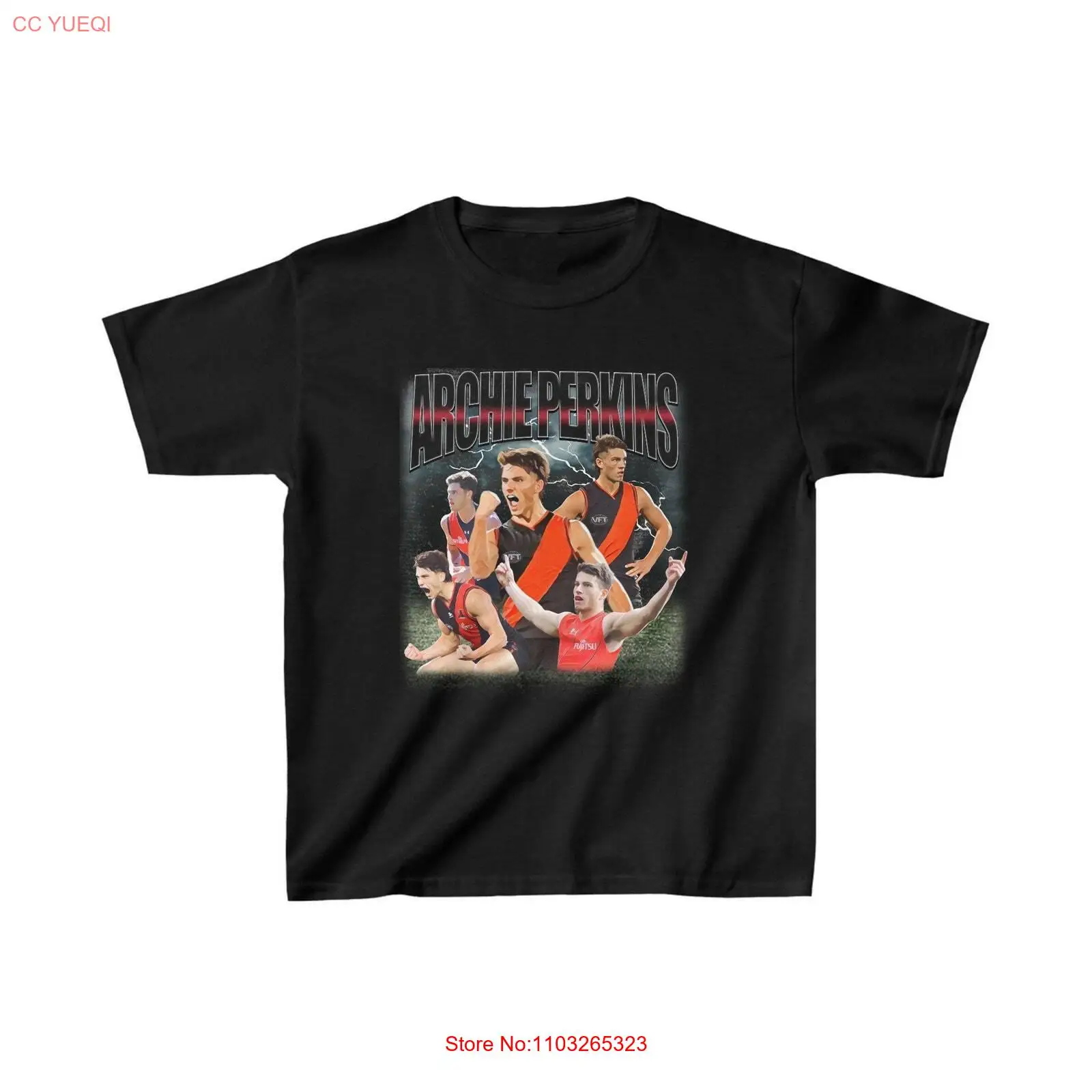 Футболка ARCHIE PERKINS Essendon Bomber 90s