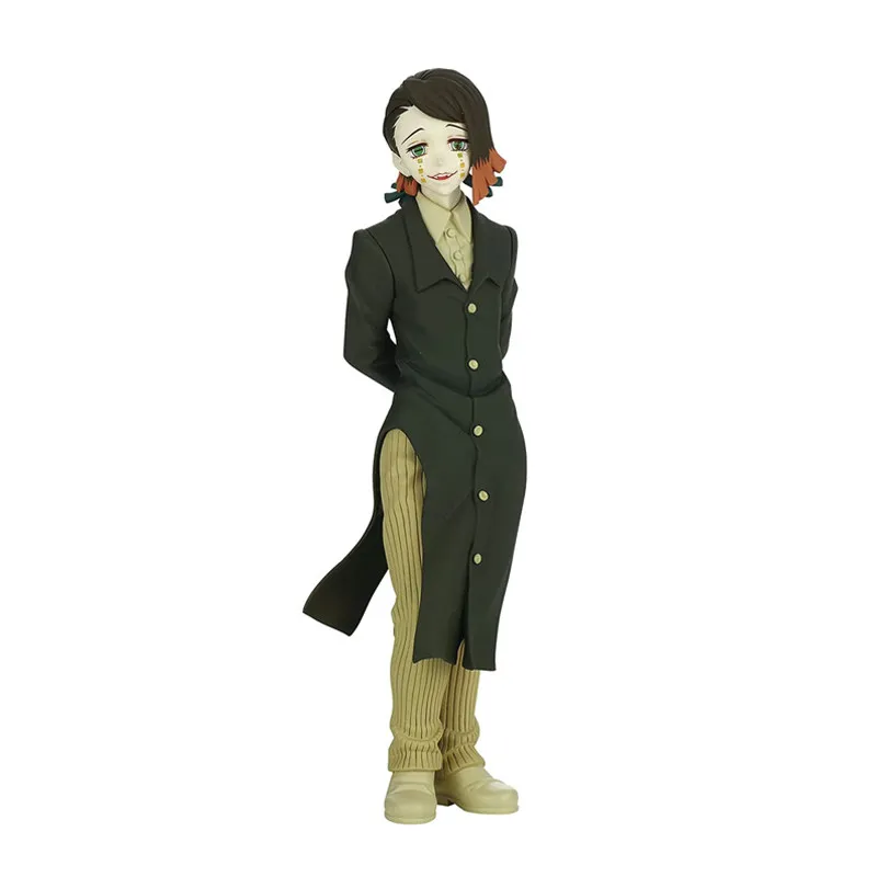 Фото Коллекционная фигурка Enmu из аниме Demon Slayer: Kimetsu No Yaiba от Bandai, модель-статуэтка из ПВХ, игрушка, украшение на день рождения, подарок для фанатов №2