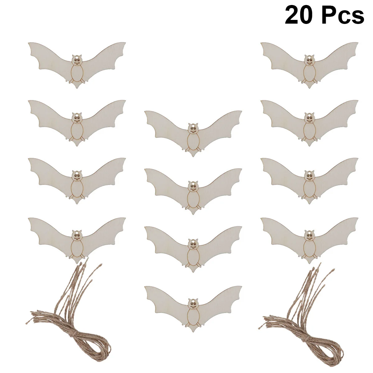 

Woodpieces Slices Crafts Bat Centerpieces Diy Unfinished Chipsnatural Animal Shapes Painting Hanging Wooden Log Tags Cutouts