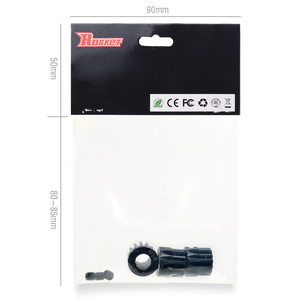 Сурпасс Хобби 3шт. М1 моторная шестерня 8мм вал из металла шестерни для 1/5 1/7 1/8 РЦ машина без щетки грузовик Багги Внедорожник Лодка 5692.