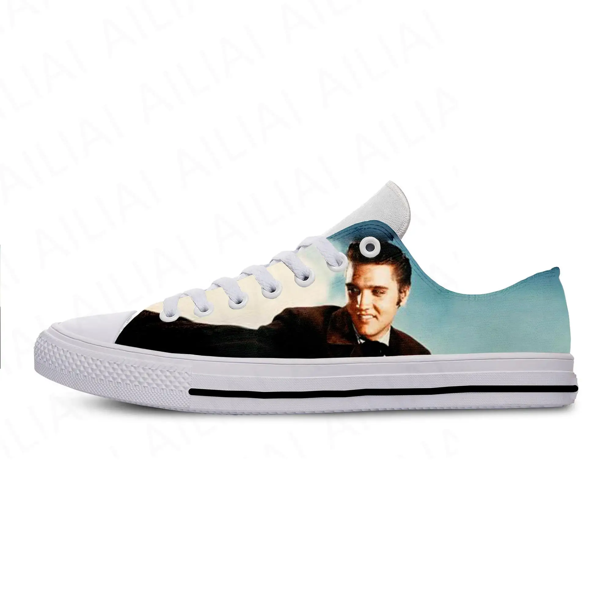 

Лидер продаж, летние крутые модные высококачественные забавные кроссовки, повседневная обувь с 3D-принтом для мужчин и женщин, поп-рок Elvis Aaron...