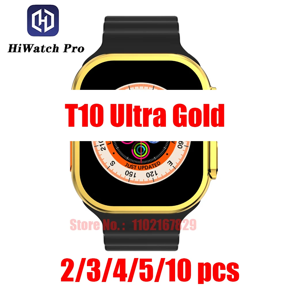 

FEIWIMI T10 Ultra Big Smart Watch 49mm 2.09 inch IWO Series 8 Bluetooth Call Real Screw Strap Lock Sports Smart Watch Men Women