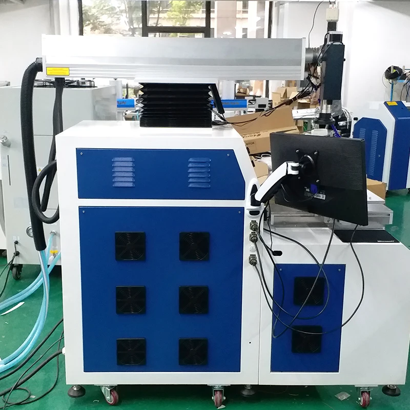 Автоматические Многоосевые YAG Лазерные Сварочные машины для рекламы логотипа