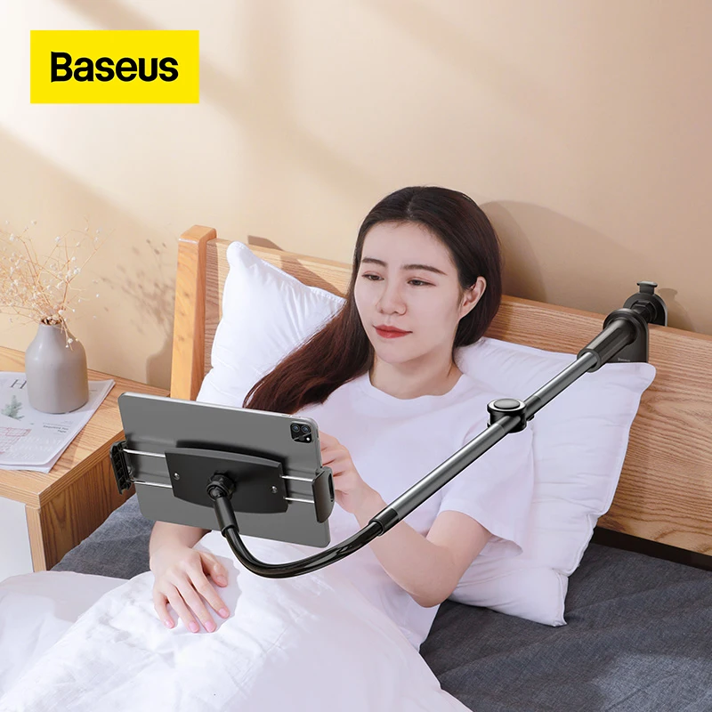 

Baseus Phone Holder 360 Rotating Long Arm Lazy Holder For Phone Tablet Desktop Bed Clip For IPhone 11 12 13 Pro Max Xiaomi Ipad