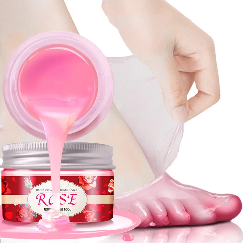 

1pcs Rose Nail Paraffin Wax Moisturizes Softens Exfoliation Removal Moisturizing Whitening Rose Wax Beauty Health Wholesale