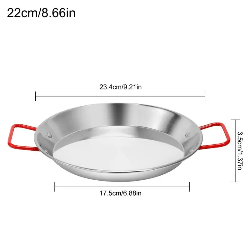 Кастрюля на каждый день прочная испанская кастрюля с паэлью для супа горячая