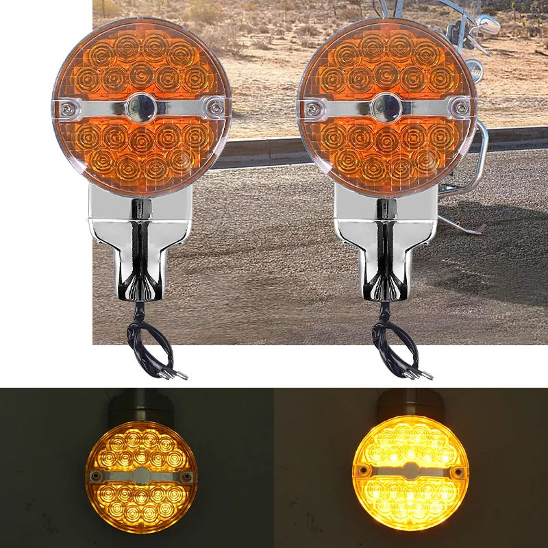 Фото Светодиодная задняя фара-указатель поворота (LED) с затемненным стеклом для Road King Electra Glide Ultra Limited COV 1999-2026 №1