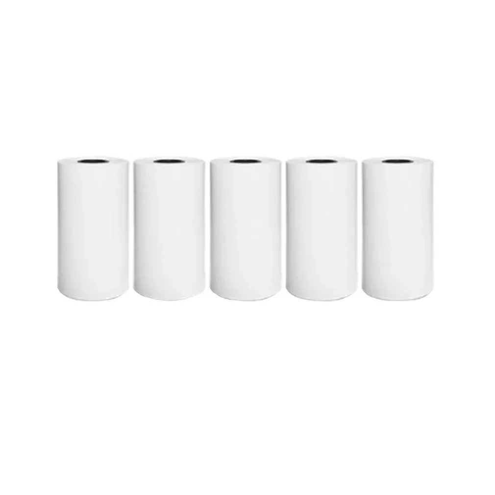 

Thermal Paper Label White Paper Sticker Paper Thermal Label Printer Paper Sticker For PeriPage PAPERANG Photo Printer