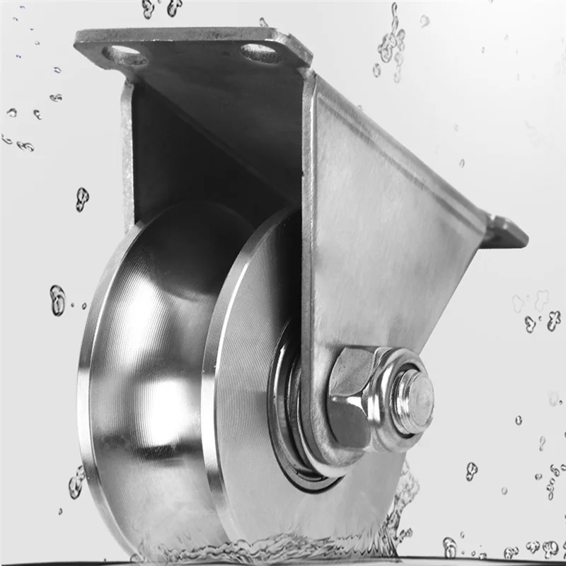 Ролики для раздвижных дверей из нержавеющей стали 2 дюйма 304