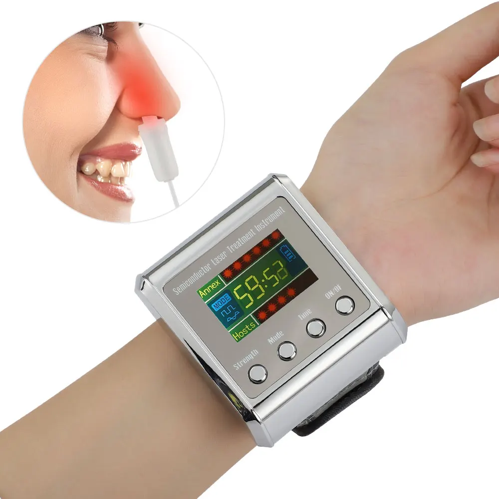 Бытовые 650нм лазерные физиотерапевтические наручные диоды LLLT для диабетической