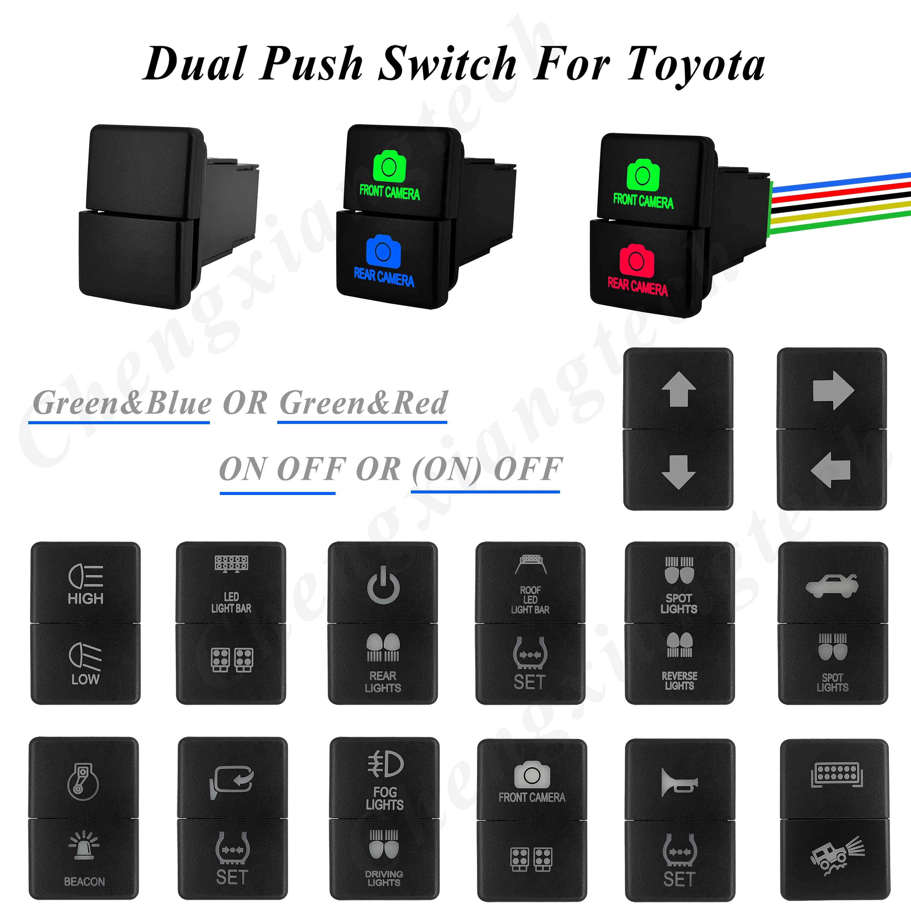 

Светодиодные лампы 2 в 1, 12 В, 3 А, 32x22 мм, 20 шт./партия