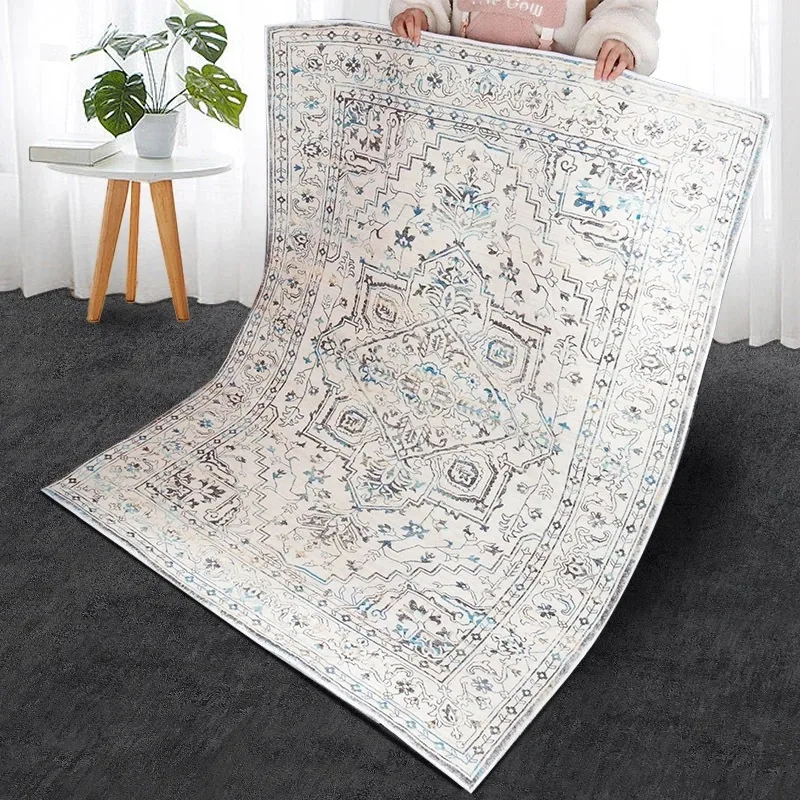 

Винтажные американские ковры для гостиной, домашний декор, персидский журнальный столик, большие коврики, индивидуальный ковер для спальни, кухонный коврик