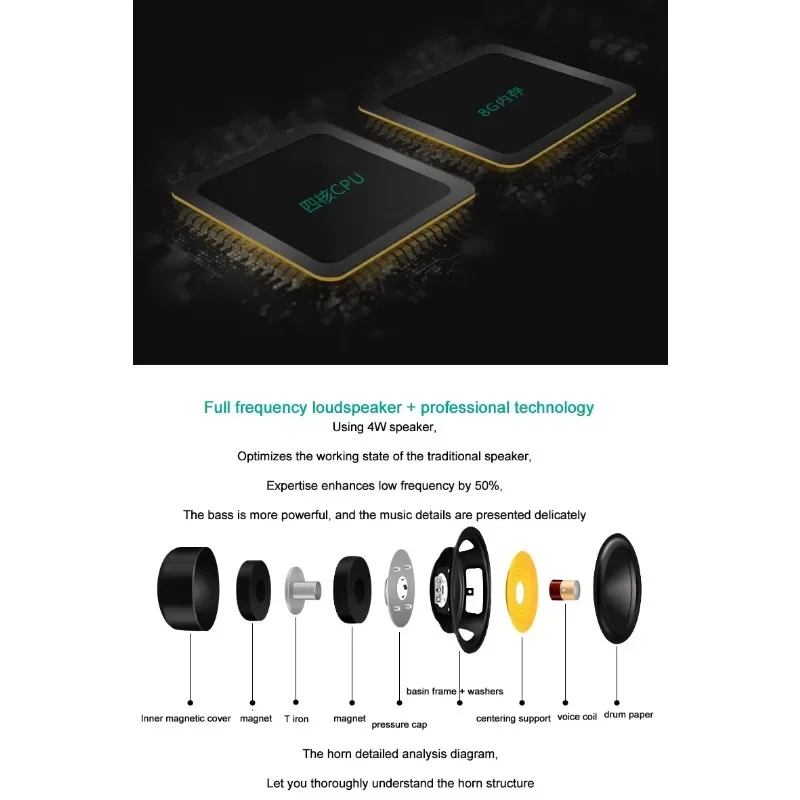 Прямая продажа с фабрики портативная акустическая система Bluetoo Th стереосистема