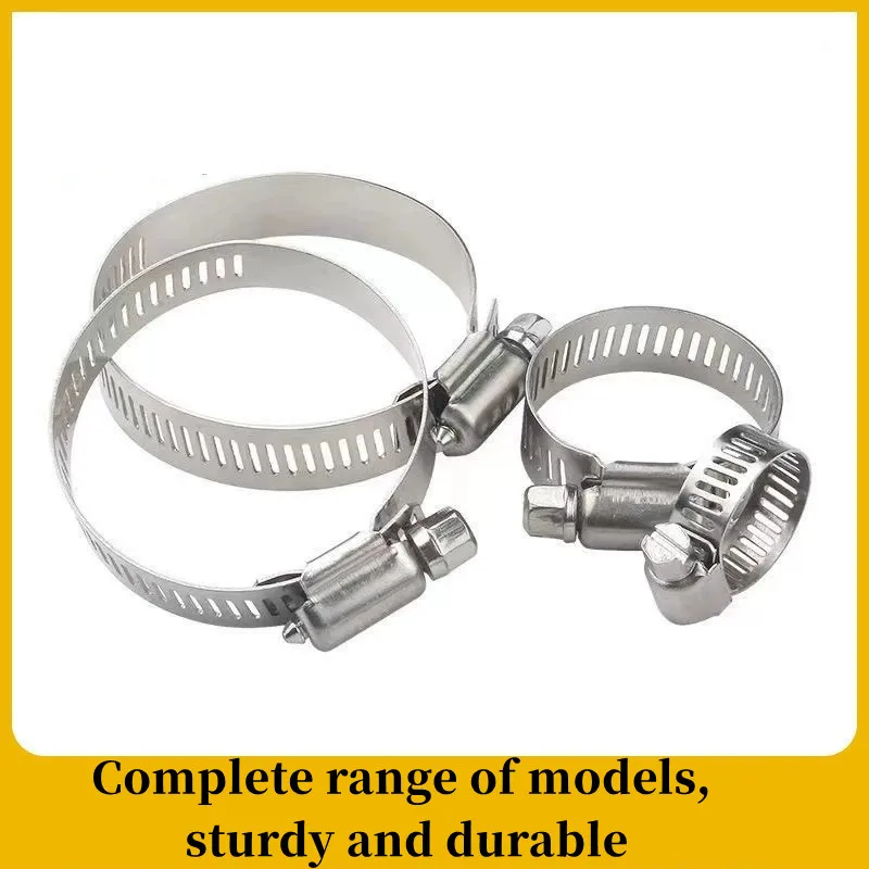 Регулируемая винтовая лента из нержавеющей стали хомуты для шлангов