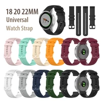 universal 18mm band 20mm band 22mm band for width 182022mm watch strap for amazfit gts samsung galaxy watch wristband xiaomi