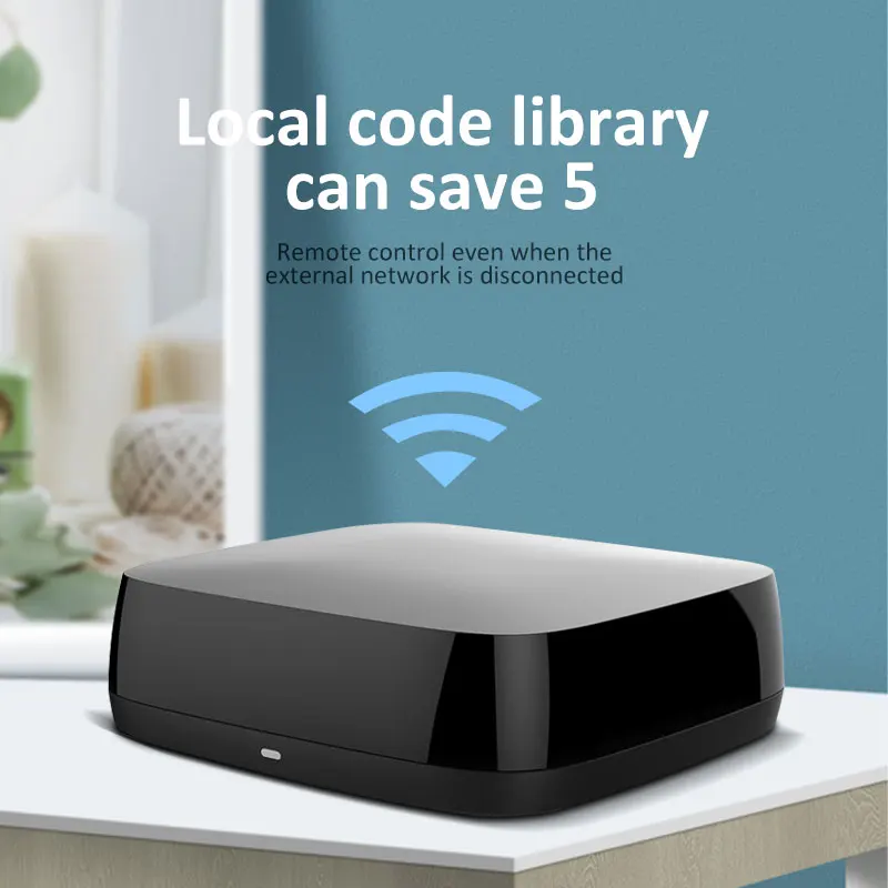 

Tuya IR Remote Control Smart Wifi Universal Infrared Tuya Smart Remote Controller For TV DVD AUD AC Works With Alexa Google Home