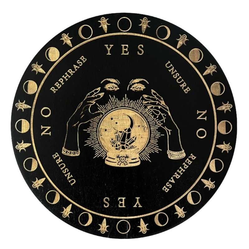 Маятниковая доска для лозоходства гадальная двухсторонняя деревянная