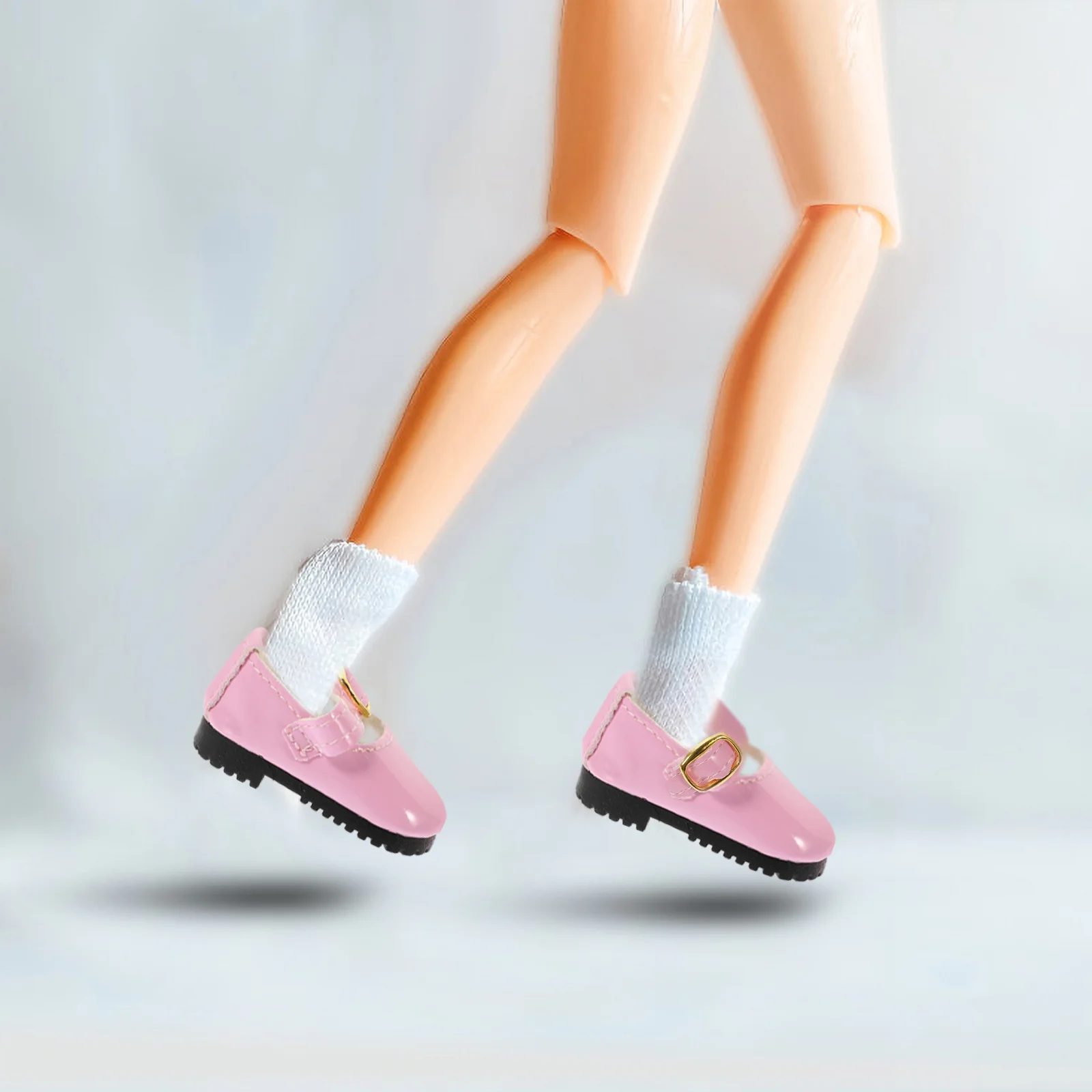 Мини-обувь Bjd одежда для девочек аксессуары наряды черный ребенок