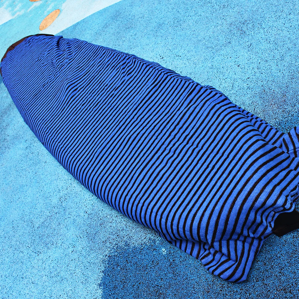 SUPboard sock 11.6ft * 86cm Surf protective bag Surfboard Socks Cover 11.6ft White /Blue color Quick-dry Surfboard Sock