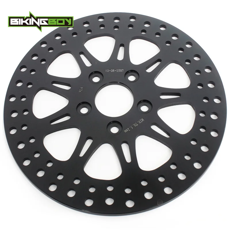 Фото Тормозной диск BIKINGBOY для заднего колеса Dyna Low Rider FXDL Super Glide FXD Wide Glide FXDWG Fat Boy FLSTF 90 91 92 93 94 95 96 97 №2