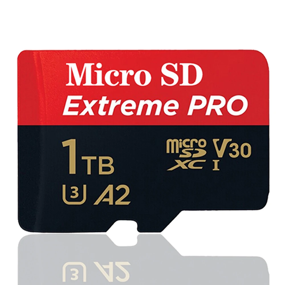 Высокоскоростная Micro SD карта 1 ТБ 100% реальная емкость SD/ TF флэш-карта памяти 64 128 Гб