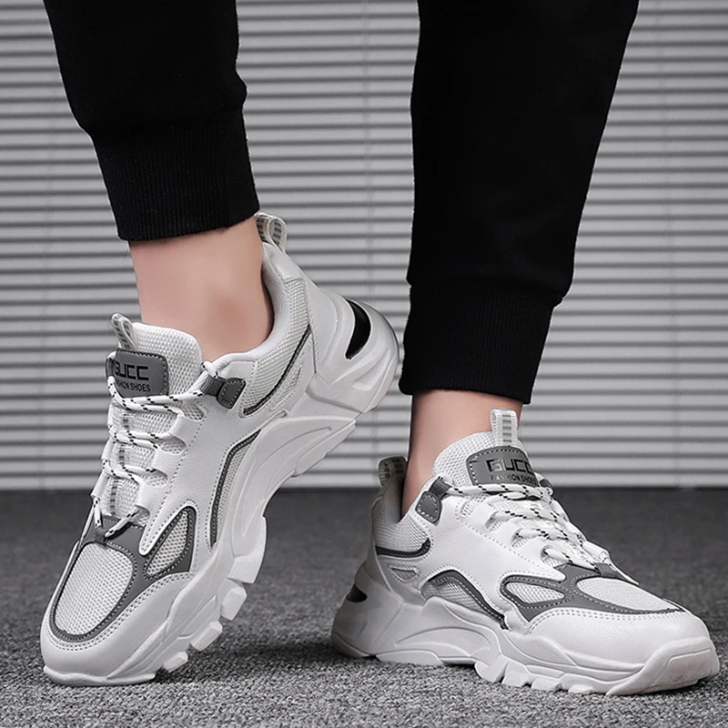 Yoga Unisex Light Running Sneakers Men's Women's Shoes Casual Fashion Lace-up Sports Shoes Breathable Comfortable Mesh Footwears