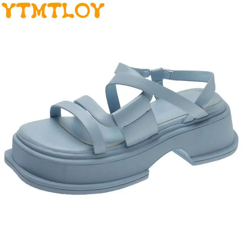 

Сандалии женские в стиле ретро, универсальные маленькие римские сандалии, нескользящая пляжная обувь с поролоновыми вставками, лето 2022