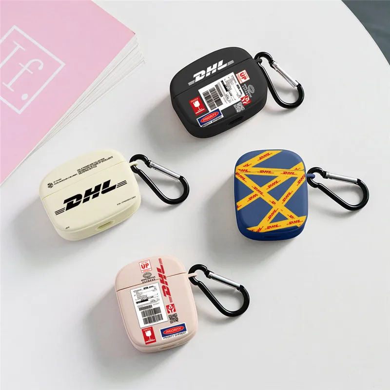 

DHL Express 50 Anniversary Soft TPU Headset Case For Airpods Pro Air Pods Cover For Airpods 1 2 Wireless Earphone Accessories