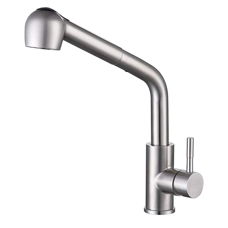 

New-Pull Out Kitchen Faucet 360° Rotate Cold And Hot Mixed Water Tap Wash Basin Faucet Kitchen Sink Accessories