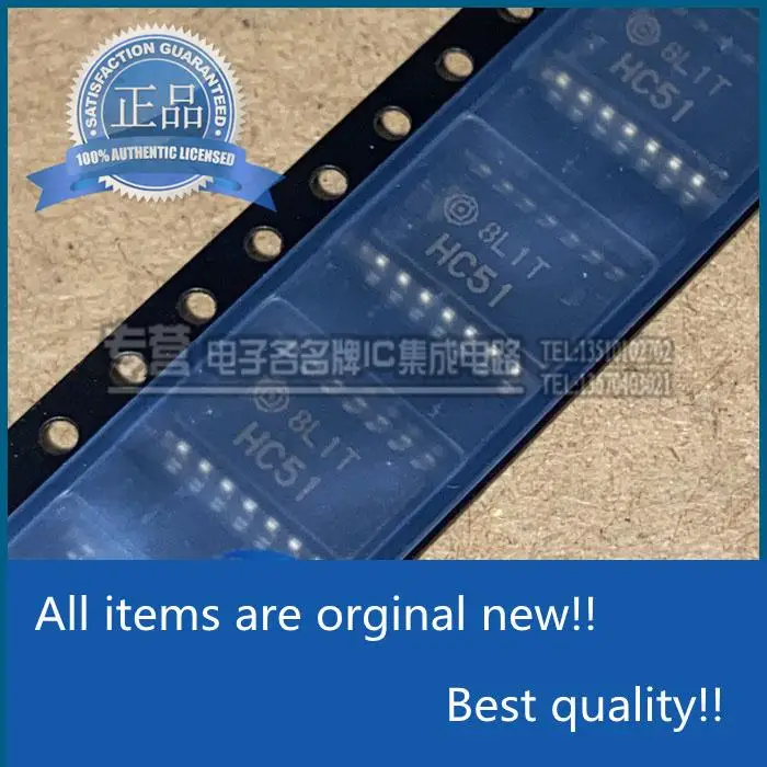 

10pcs 100% orginal new HD74HC51FPEL silkscreen HC51 mid-body patch SOP-14/5.2MM