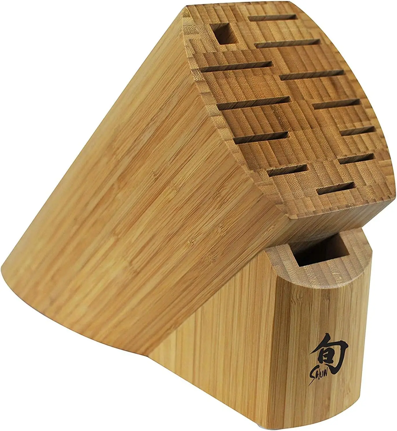 

13-Slot Bamboo Knife Block, Made from Tough, Sustainable Bamboo, Authentic, Japanese Knife Block, Knife for Kitchen Counter