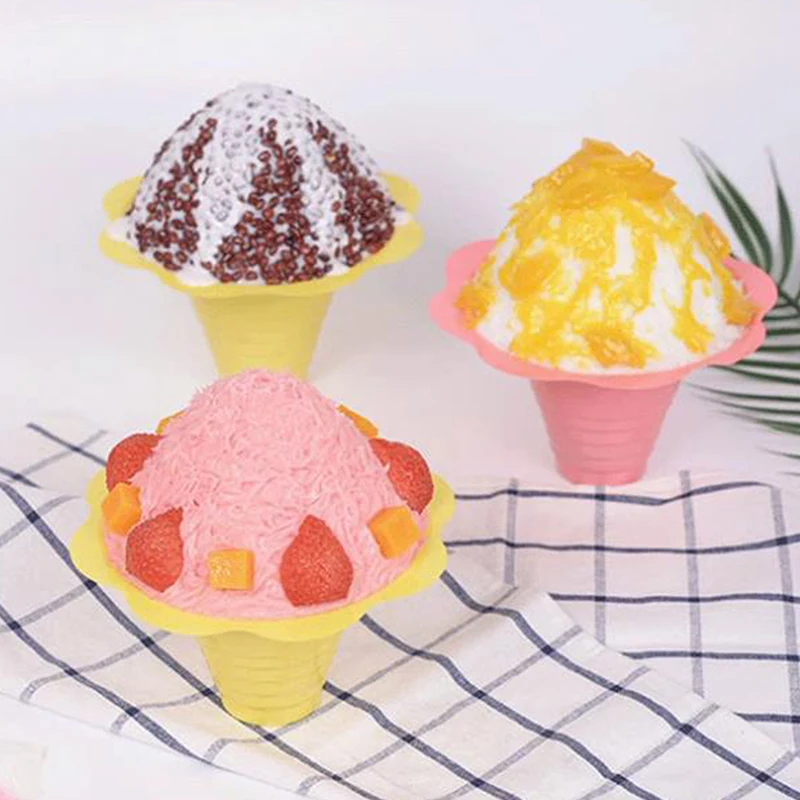 20 Упаковок Одноразовых Конусообразных Чашек Для Йогурта В Форме Цветка